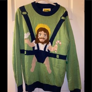 Tipsy elves UGLY Christmas sweater NWT LARGE BABY JESUS